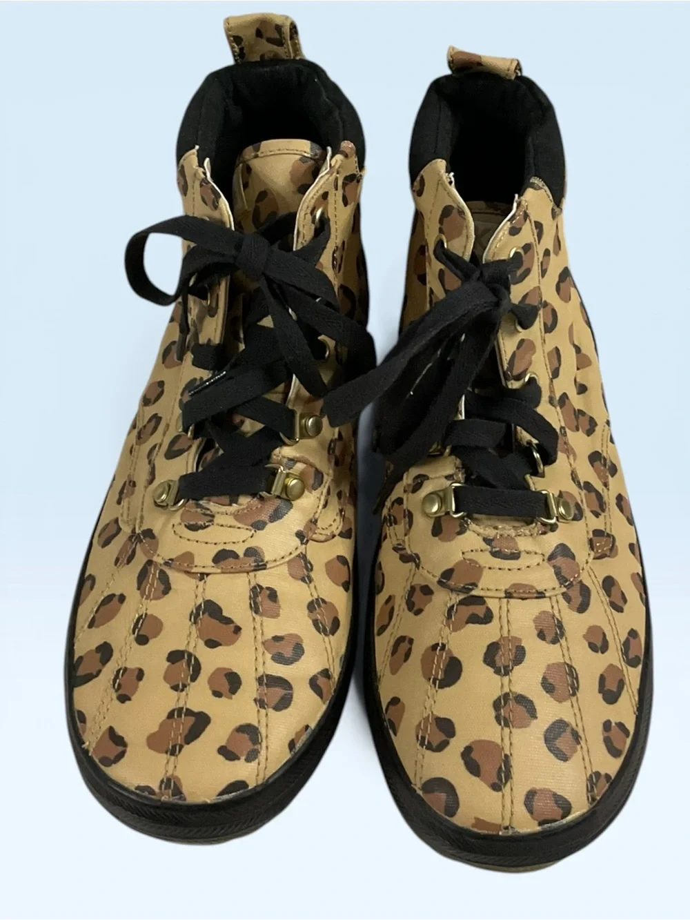 Keds Leopard Print High-Top Water Resistant- Women/Big Girls Size 5